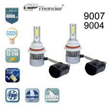 2x 9007 9004 HB5 CREE COB LED Headlight Kit Hi/Lo Power Bulbs 6000K HID picture