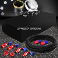 17 GALLON TOP-FEED COATED FUEL CELL GAS TANK+CAP+LEVEL SENDER+STEEL LINE KIT picture