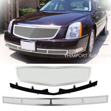 Stainless Mesh Grill Combo Upper Bumper Grill Insert For 2006-2011 Cadillac DTS  picture