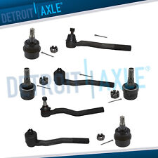 Front Upper & Lower Ball Joints + Tie Rod Ends for 1999-2003 2004 Grand Cherokee picture