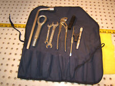 Mercerdes Late W210 00-02 in Rear Trunk Genuine 1 set of 8 Tools,blue 1 Pouch picture