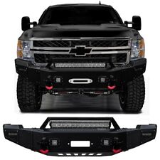 Vijay For 2011-2014 Chevy Silverado 2500 3500 Front Bumper with 5xLED Lights picture