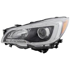 Halogen Headlight Black Interior Left Side For 2015-2017 Subaru Legacy Outback picture