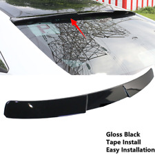 Fit For AUDI A4 B8 S4 2008-2016 Rear Trunk Window Roof Spoiler Lip Wing Black    picture