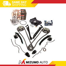 Timing Chain Kit Cam Phaser Water Pump Oil Pump Fit 10-14 Ford 5.4 TRITON 3VALVE picture