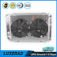 3-Row Full Aluminum Radiator Fans for 79-93 Ford Mustang Foxbody 5.0L 2.3L AT/MT picture