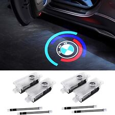 For BMW 4X Car Laser Door Logo Letter Courtesy Projector Light 50th Anniversary picture