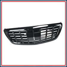 GRILLE FOR 13-20 MERCEDES BENZ S CLASS W222 S400 S500 WITH CAMERA HOLE ALL BLACK picture