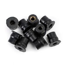 10 Quantity M6 Rubber Well Nut Windscreen &Fairing 6mm Wellnuts Fit 13mm Hole #0 picture