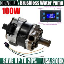 Electric 100W 12V PWM Brushless Circulation Pump Highflow Additional Water Pump picture