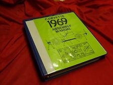 Chevrolet Corvette 1969 69 Assembly Manual - loose-leaf Copy of OEM Manual picture