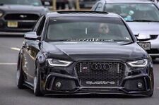 Audi A4 / S4 B8.5 RS RS4 STYLE CARACTERE FRONT BUMPER SET picture