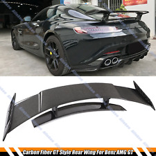 Carbon Fiber GT GTS Trunk Rear Spoiler Wing For Mercedes Benz AMG GT GTR-Style picture