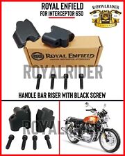Fits Royal Enfield'' Interceptor 650 Handle Bar Riser With Black Screw '' picture