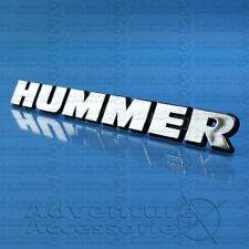 HUMMER Emblem Badge Logo Chrome Decal for Hummer H1 6003871. picture