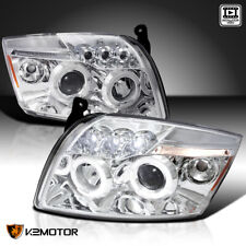 Fits 2007-2012 Dodge Caliber LED Halo Projector Headlights Lamp Left+Right 07-12 picture