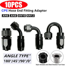 Swivel 2/4/10PACK Hose End Fitting Adapter Lots for CPE Hose Line 6AN 8AN 10AN picture