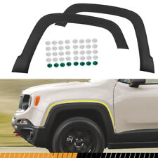 Pair Black Wheel Fender Flares Fit For 2015-2021 Jeep Renegade Left&Right Side picture