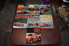 Ferrari  book lot 7 hard backs, good to new condition picture
