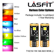 LASFIT T10 LED Interior Lights Bulb Red Amber Golden Yellow Green Purple White picture