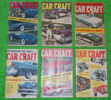 CAR CRAFT Magazine OCTOBER NOVEMBER 1955 MAY JUNE AUG 1956 JUNE 1959 APRIL 1959 picture