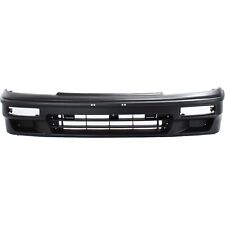 Front Bumper Cover For 90-91 Honda CRX w/ fog lamp holes Primed picture