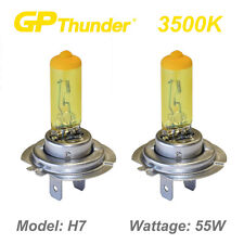 GP Thunder 3500K Super Gold Xenon Halogen Light Bulbs Pair H7 55W picture
