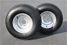 (Set of 2) 205/65-10 20.5x8.0-10 10 ply 5 lug Galvanized Antego Trailer picture