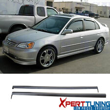 Fits 01 02 03 04 05 Honda Civic 2 4Dr RS Style Side Skirts Spoiler - PP picture