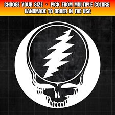 Grateful Dead Skull Decal for Cars, Trucks, Laptops, Classic Rock Decal Sticker picture