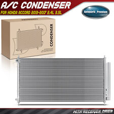 AC A/C Condenser with Receiver Drier for Honda Accord 2013 2014 2015 2016 2017 picture