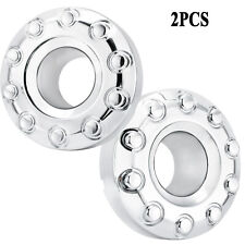 10-Lug Front Car Wheel Hub Center Caps Fit For Ford F450 F550 2005-17 Super Duty picture