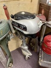 ANTIQUE VINTAGE 1950s MARTIN MODEL 75 TWIST SHIFT FRESH WATER OUTBOARD MOTOR 7.5 picture