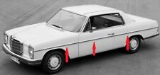 Mercedes Benz C W114 COUPE 2 Door SIDE AND REAR BODY MOULDING STRIPS CHROME TRIM picture
