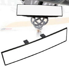 JDM 300mm Wide Curve Interior Clip On Rear View Mirror, Fit Most Car SUV Truck picture