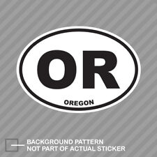 Oregon State Oval Sticker Decal Vinyl OR picture