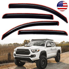 For 2016-2022 Toyota Tacoma Double Cab In-Channel Window Vent Visors Rain Guard* picture