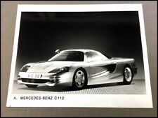 1992 Mercedes Benz C112 Factory Original Photo Photograph picture