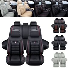 For Toyota Corolla Car Seat Covers 5 Seat Full Set Leather Front Rear Cushion picture