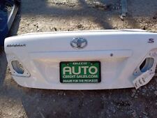 White Deck Lid Trunk With Spoiler  09-10 COROLLA 8680127 picture
