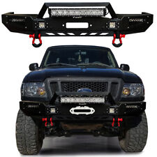 Vijay Fits 1993-1997 Ford Ranger Front or Rear Bumper w/Winch Plate & LED Lights picture
