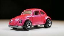 Hot wheels loose mint blister pull * VW Beetle * pearl pink w/ blackwalls picture
