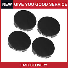 Universal 65mm Dia 4 Clips Auto Wheel Tyre Center Hub Caps Cover Black Pack of 4 picture