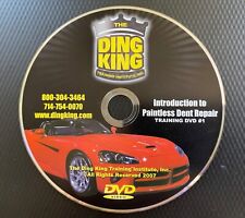 Paintless Dent Repair TRAINING INSTRUCTIONAL DVD by Ding King picture