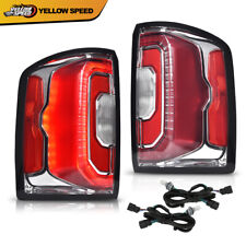 LED Tail Lights Fit For 2016-2018 GMC Sierra Rear brake Stop Lamps Left+Right picture