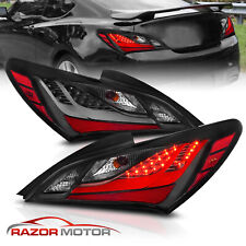 For 2010-2016 Hyundai Genesis Coupe Black LED Taillights Pairs picture