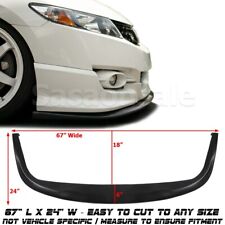 [SASA] (Non-Vehicle Specific) CS Style PU Front Bumper Lip Flat Splitter picture