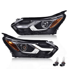 Fit For 2018-2021 Chevrolet Equinox Halogen Projector Headlights w/ LED DRL picture