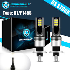 2PCS H1 6000K Super White 55W 8000LM LED Headlight Bulbs Kit Fog Driving Light picture