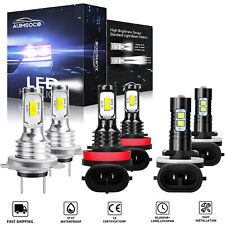For Hyundai Elantra 2013-2018 Combo 6X LED Headlight Hi Lo Beam Fog Light Bulbs picture